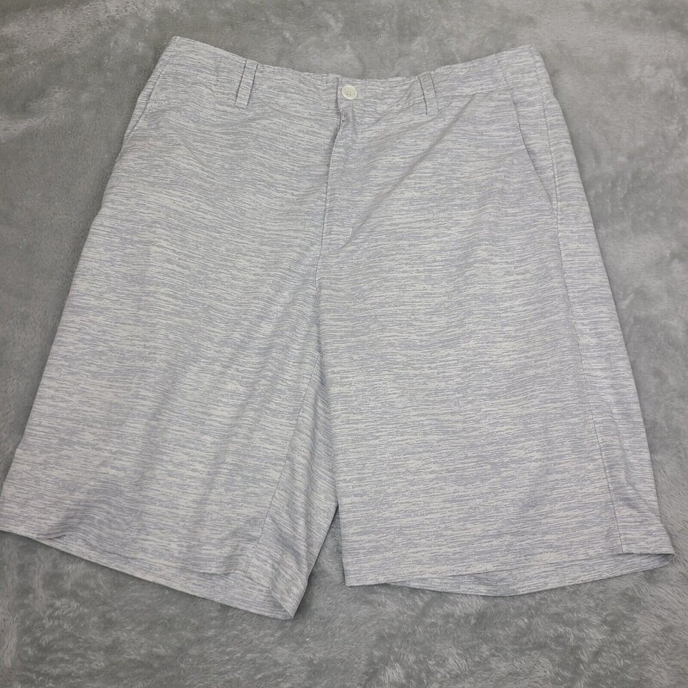 Greg Norman for Tasso Elba Men's‎ Gray Light Weight Golf Shorts 32